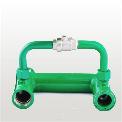 BH30-1011L特别防腐复合式洗眼器（304+绿色ABS）